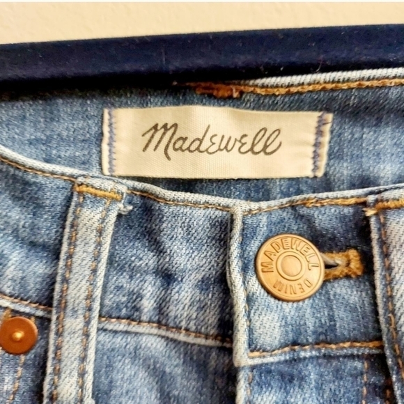 MADEWELL 9in High Rise Distressed Skinny Jeans - Picture 5 of 16